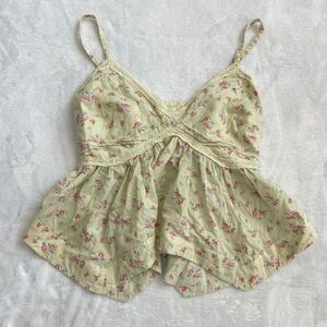 hollister babydoll tank size small